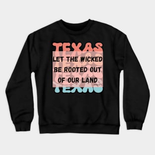 Texas- Proverbs 22:2 Crewneck Sweatshirt